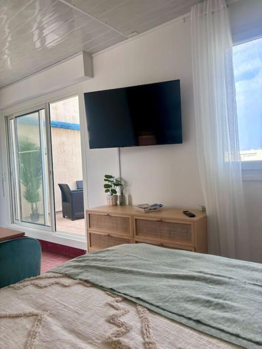 Grand Large Appartement Terrasse Front De Mer Barcares Le Barcares Ngoại thất bức ảnh